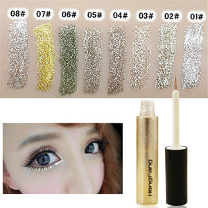 Brand New 8 Colors White Gold Glitter Eyeliner